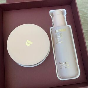 Beautycounter rosewater body oil and polish gift set